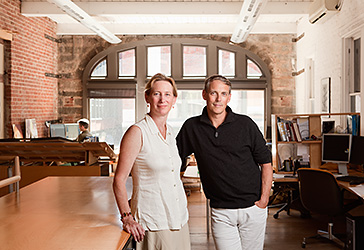 Lisa Gray and Alan Organschi of Gray Organschi Architecture for Residential Architect magazine