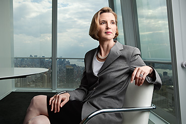 Sallie Krawcheck, Photographed at Bank of America Tower, NYC for On Wall Street magazine.