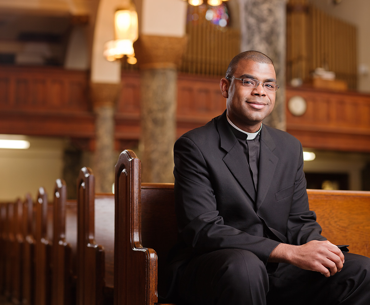 Father Alonzo Cox for Columbia Magazine